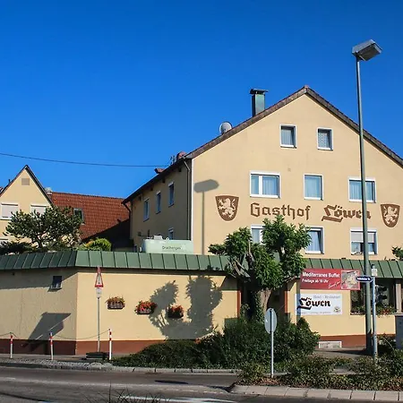 Hotel-restaurant Und Gaestehaus Loewen Otel Süßen